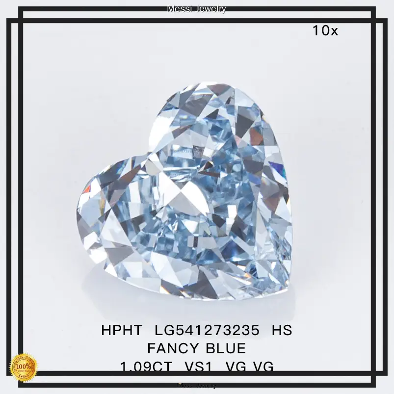Best Price lab grown heart diamond suppliers | Messi Jewelry 1