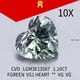 Custom heart shaped lab diamond with good price Manufacturer | Messi Jewelry 1