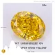Custom Yellow Lab Diamond Ring Right Producter Sale | Мессиковые украшения 1