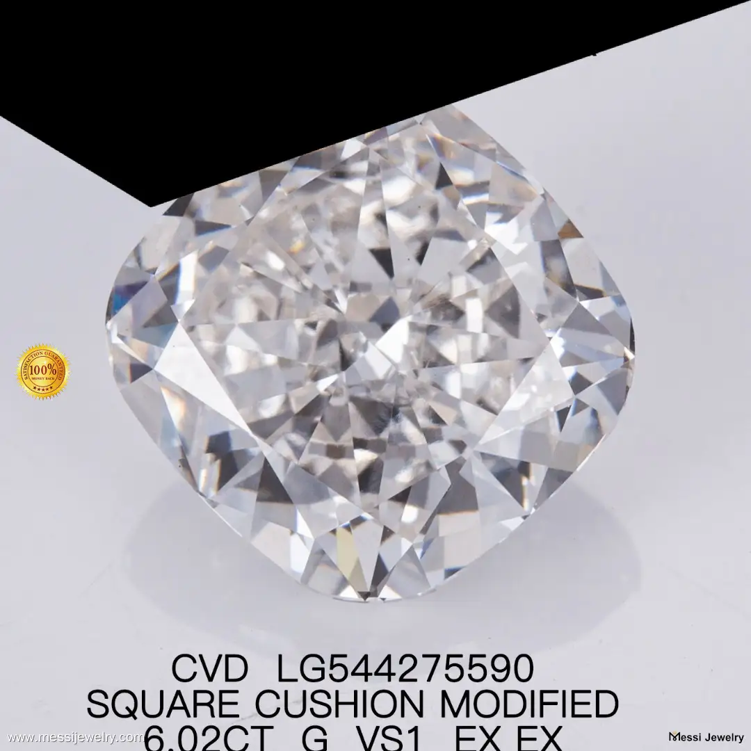 Fashion large synthetic diamond manufacturers | Messi Jewelry 1