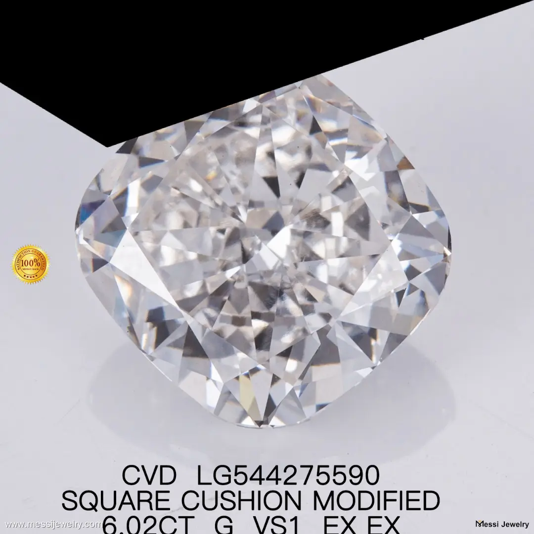 Fashion large synthetic diamond manufacturers | Messi Jewelry 1