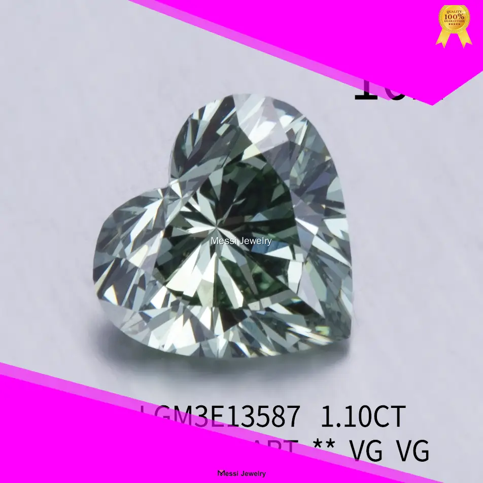 lab grown heart shaped diamond at Wholesale Prices | Messi Jewelry 1