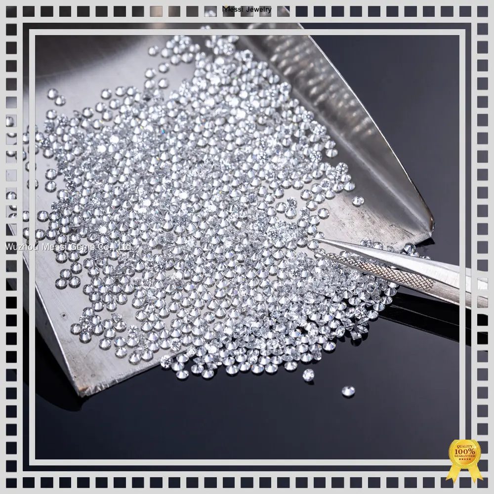 Customized lab grown diamond melee quality assurance | Messi Jewelry 1