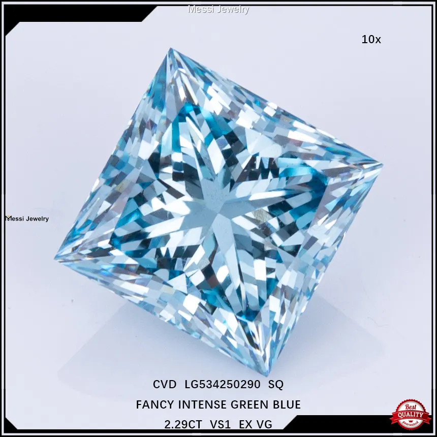Princess Cut Lab Diamond a preços no atacado | Jóias Messi 1
