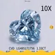 Messi Jewelry | Durable lab grown heart shaped diamond supply 1