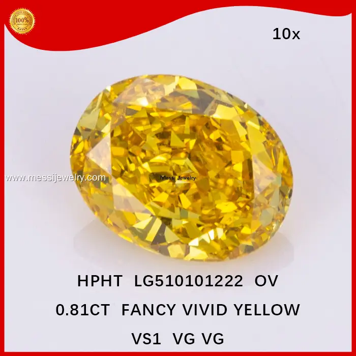 freestanding 2 carat oval lab diamond directly sale | Messi Jewelry 1