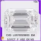 Emerald Lab Grown Diamond a prezzi all'ingrosso | Gioielli Messi 1