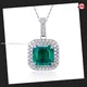 green stone necklace at Wholesale Prices | Messi Jewelry 1