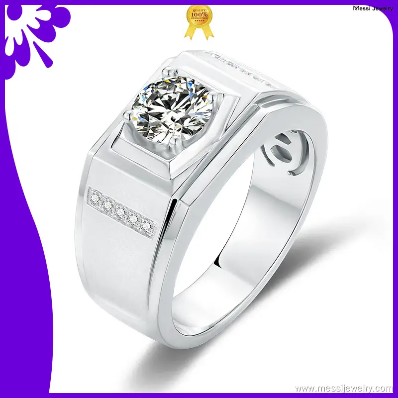 Messi Jewelry | New moissanite rings bands with good price 1