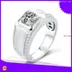 메시 보석 | 전염병 Moissanite 반지는 Mens 직접 판매됩니다 1