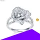 Messi Jewelry | Hot Selling amethyst ring wholesale 1