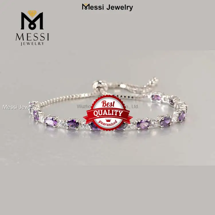 amethyst bracelet at Wholesale Prices | Messi Jewelry 1