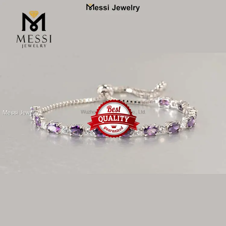 amethyst bracelet at Wholesale Prices | Messi Jewelry 1