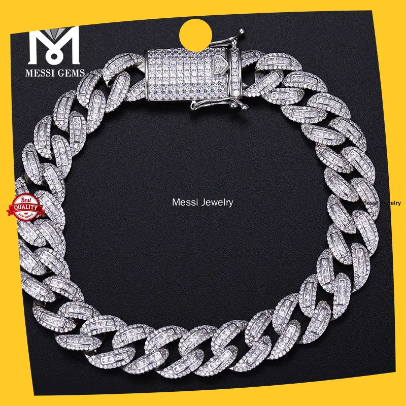 Custom silver bracelet manufacturers wholesale Manufacturer | Messi Jewelry 1