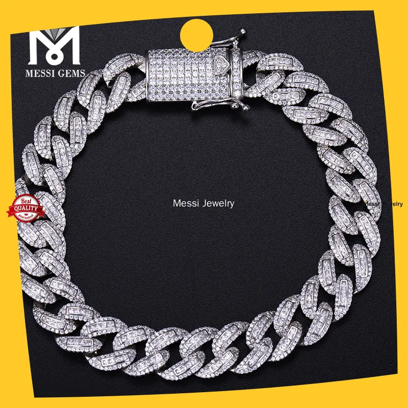 Custom silver bracelet manufacturers wholesale Manufacturer | Messi Jewelry 1