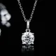 Custom moissanite silver necklace manufacturing Manufacturer | Messi Jewelry 3