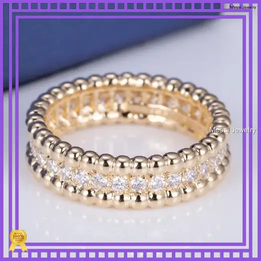 Custom synthetic diamonds with good price Manufacturer | Messi Jewelry 1
