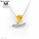 Latest moissanite pendant necklace wholesale | Messi Jewelry 1