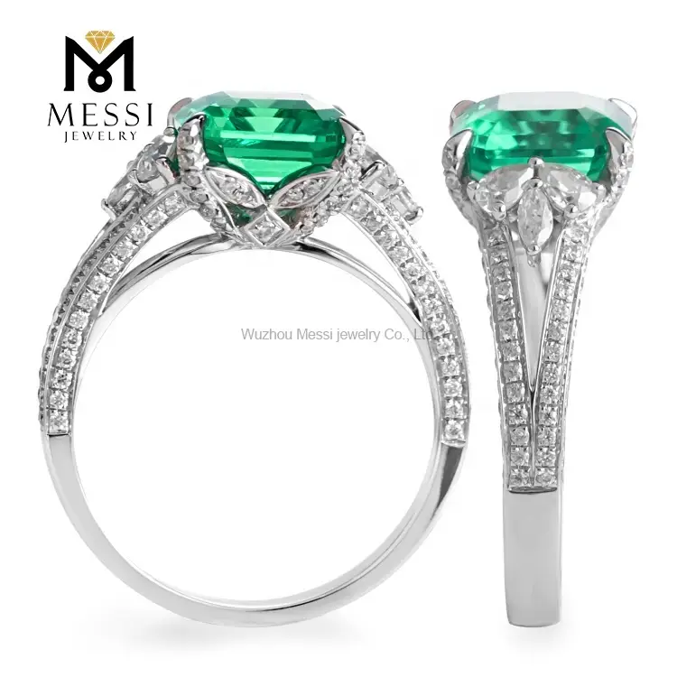 Custom topaz engagement ring series Manufacturer | Messi Jewelry 2