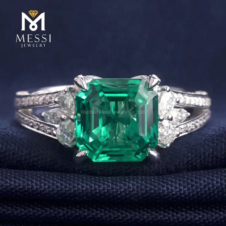 Custom topaz engagement ring series Manufacturer | Messi Jewelry 6
