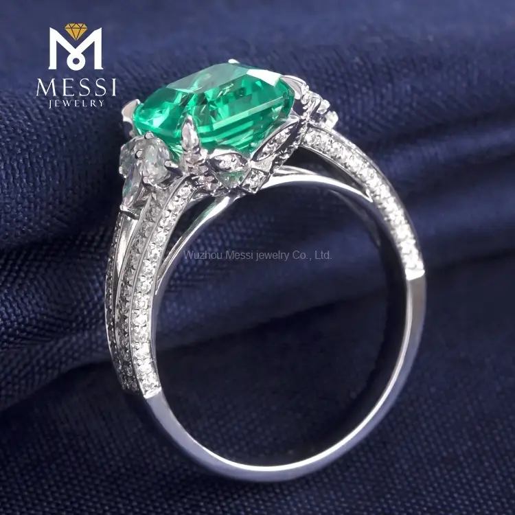 Custom topaz engagement ring series Manufacturer | Messi Jewelry 7