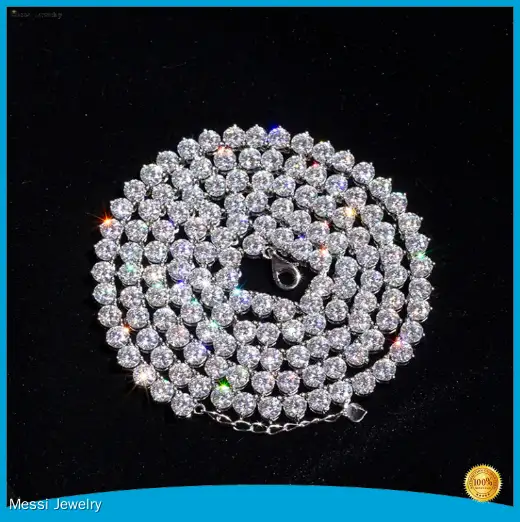Custom rose gold tennis bracelet supply Manufacturer | Messi Jewelry 1
