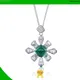 high quality citrine necklace factory price | Messi Jewelry 1