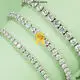 classic silver tennis bracelet factory | Messi Jewelry 1