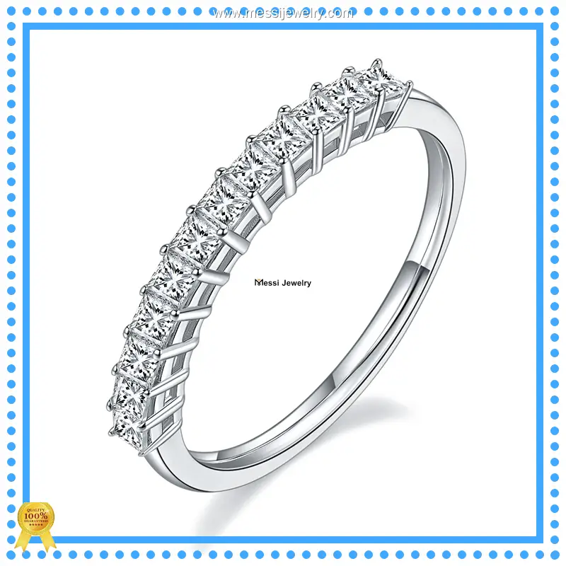 Messi Jewelry | Latest 925 moissanite ring highly rated 1