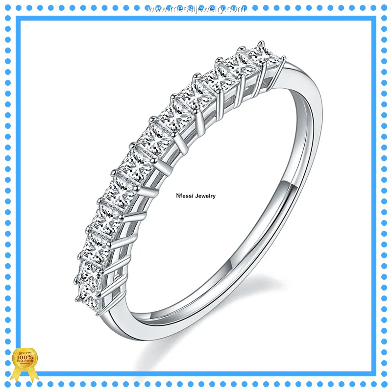 Messi Jewelry | Latest 925 moissanite ring highly rated 1