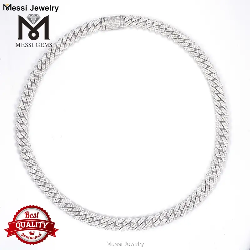 Custom cuban bracelet silver supply Manufacturer | Messi Jewelry 1