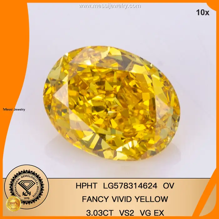 Messi Jewelry | Low-cost oval lab diamond quality assurance 1
