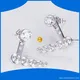 Fabricante de Fábrica de Brincos de Diamond Stud criado por Diamond Stud | Jóias Messi 1