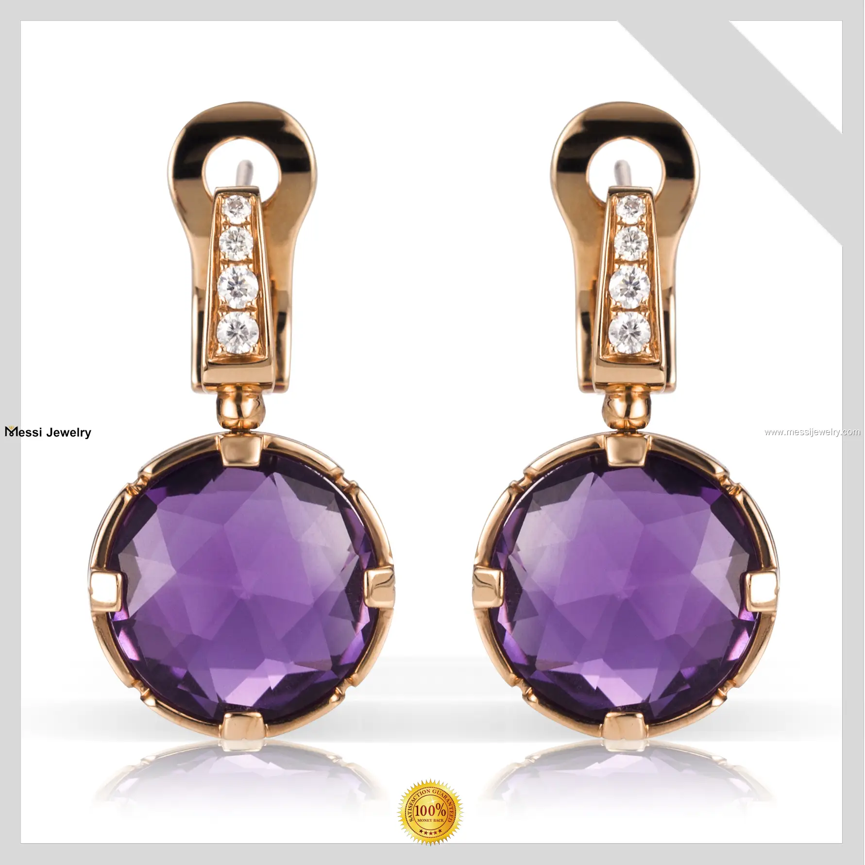 Customized garnet jewellery from China | Messi Jewelry 1