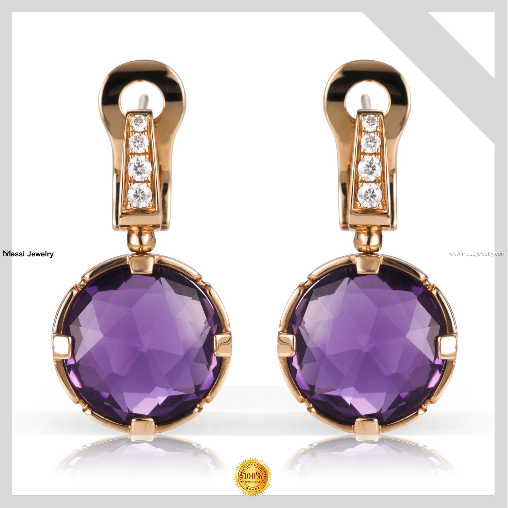 Customized garnet jewellery from China | Messi Jewelry 1