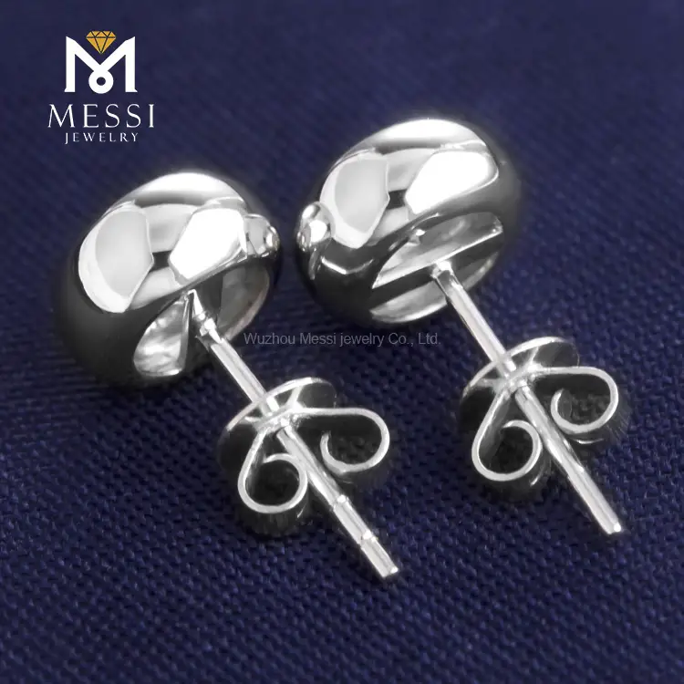 Safe To Use man made diamond earrings with good price | Messi Jewelry 5