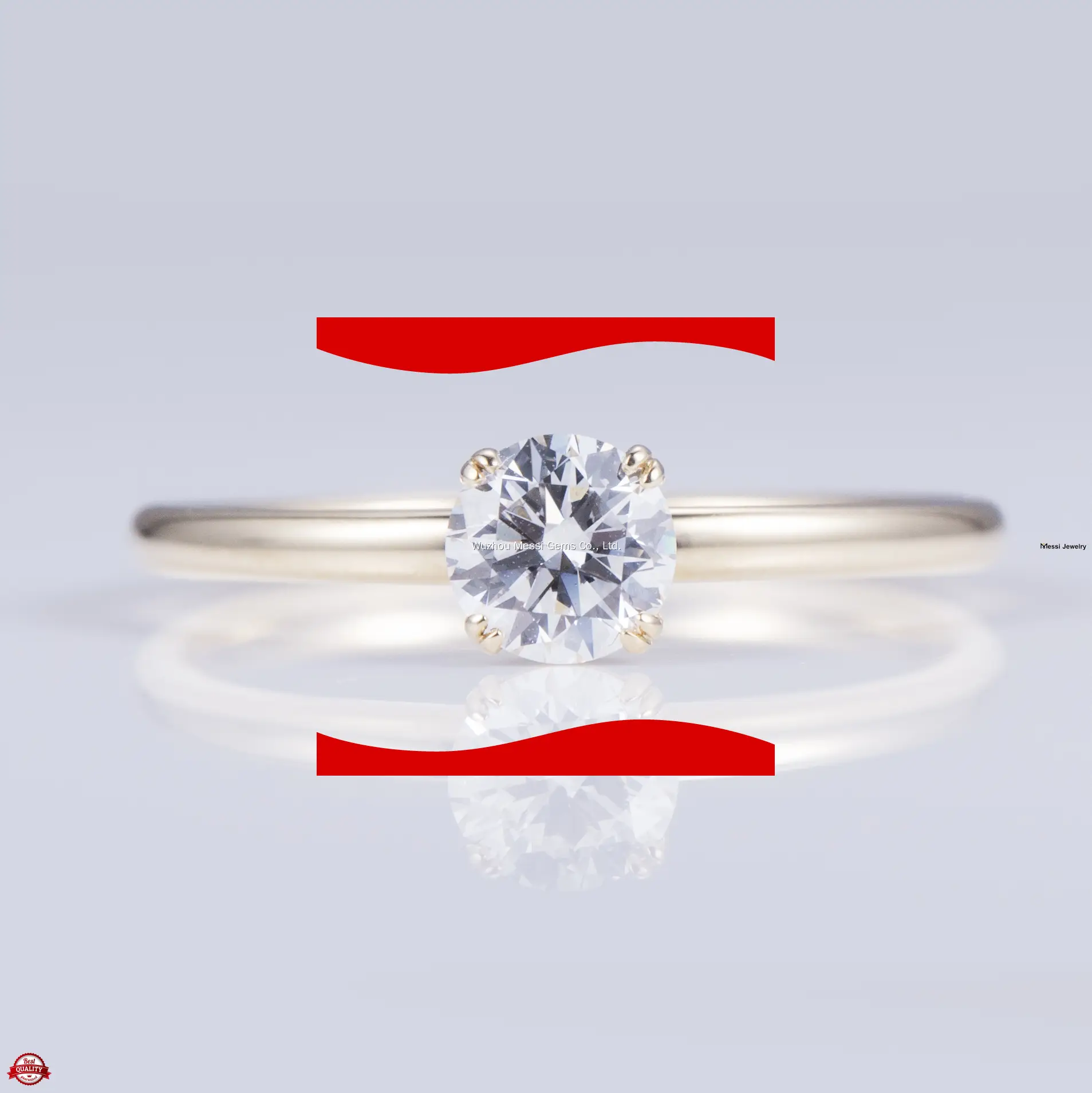 Messi Jewelry | factory Direct moissanite solitaire engagement rings directly sale 1