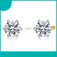 Messi Jewelry | Durable moissanite silver earrings manufacturing 1