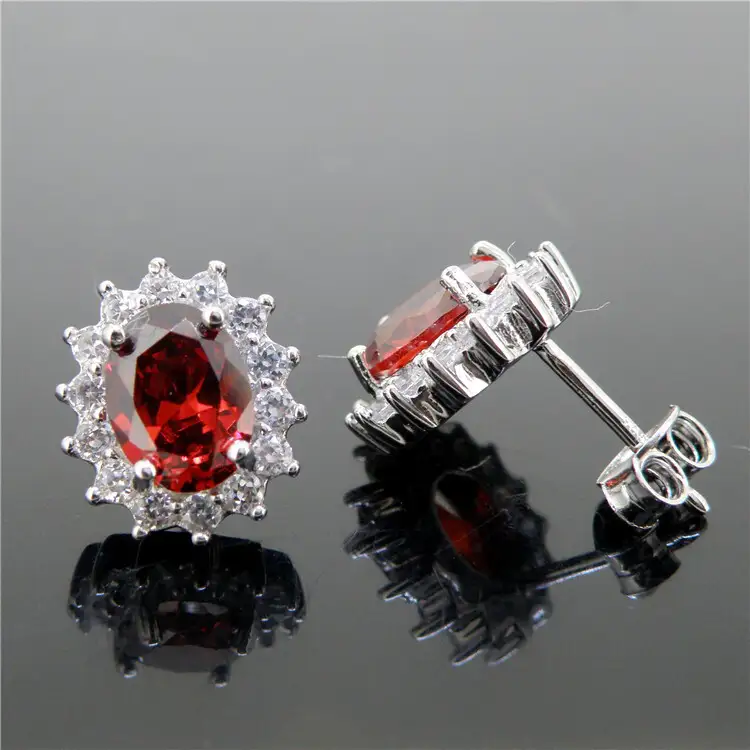 Messi Jewelry Classic Elegant Moissanite Earrings, 14k/18k Gold 4