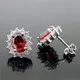 Messi Jewelry Classic Elegant Moissanite Earrings, 14k/18k Gold 4