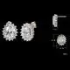 Messi Jewelry Classic Elegant Moissanite Earrings, 14k/18k Gold 3