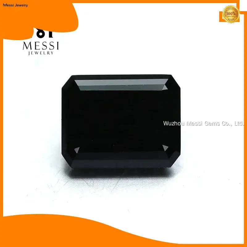 Custom moissanite wedding bands with custom services Manufacturer | Messi Jewelry 1
