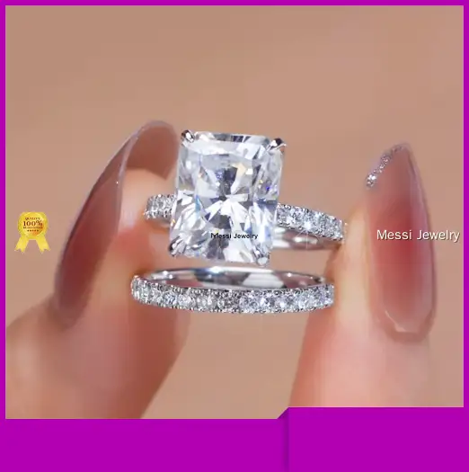 Long Lasting opal band rings high safety | Messi Jewelry 1