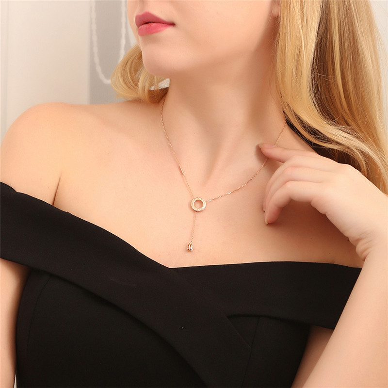 Messi Jewelry | Low-cost rose gold moissanite necklace manufacturing 13
