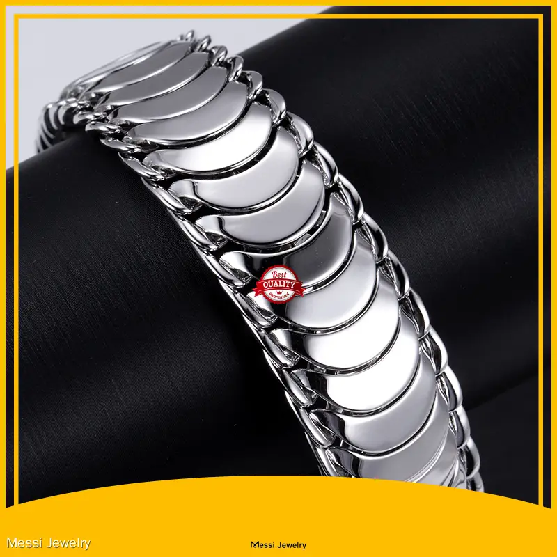 Messi Jewelry | Bulk moissanite silver bracelet manufacturers 1
