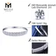 Custom moissanite tennis bracelet white gold series Manufacturer | Messi Jewelry 6