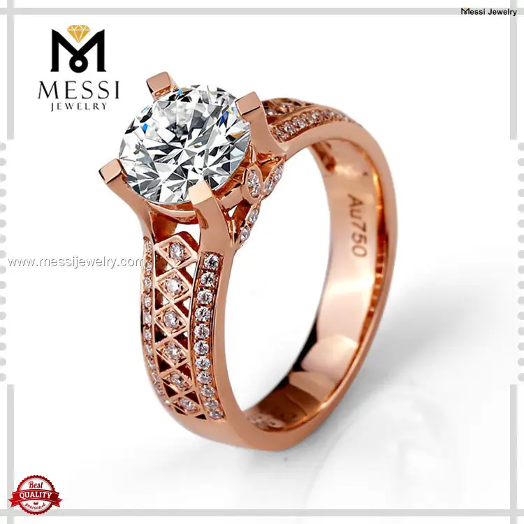 Messi Jewelry | classic moissanite solitaire necklace series 1