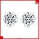 Custom moissanite earrings sterling silver factory price Manufacturer | Messi Jewelry 1