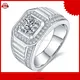 Newest moissanite rings for men series | Messi Jewelry 1
