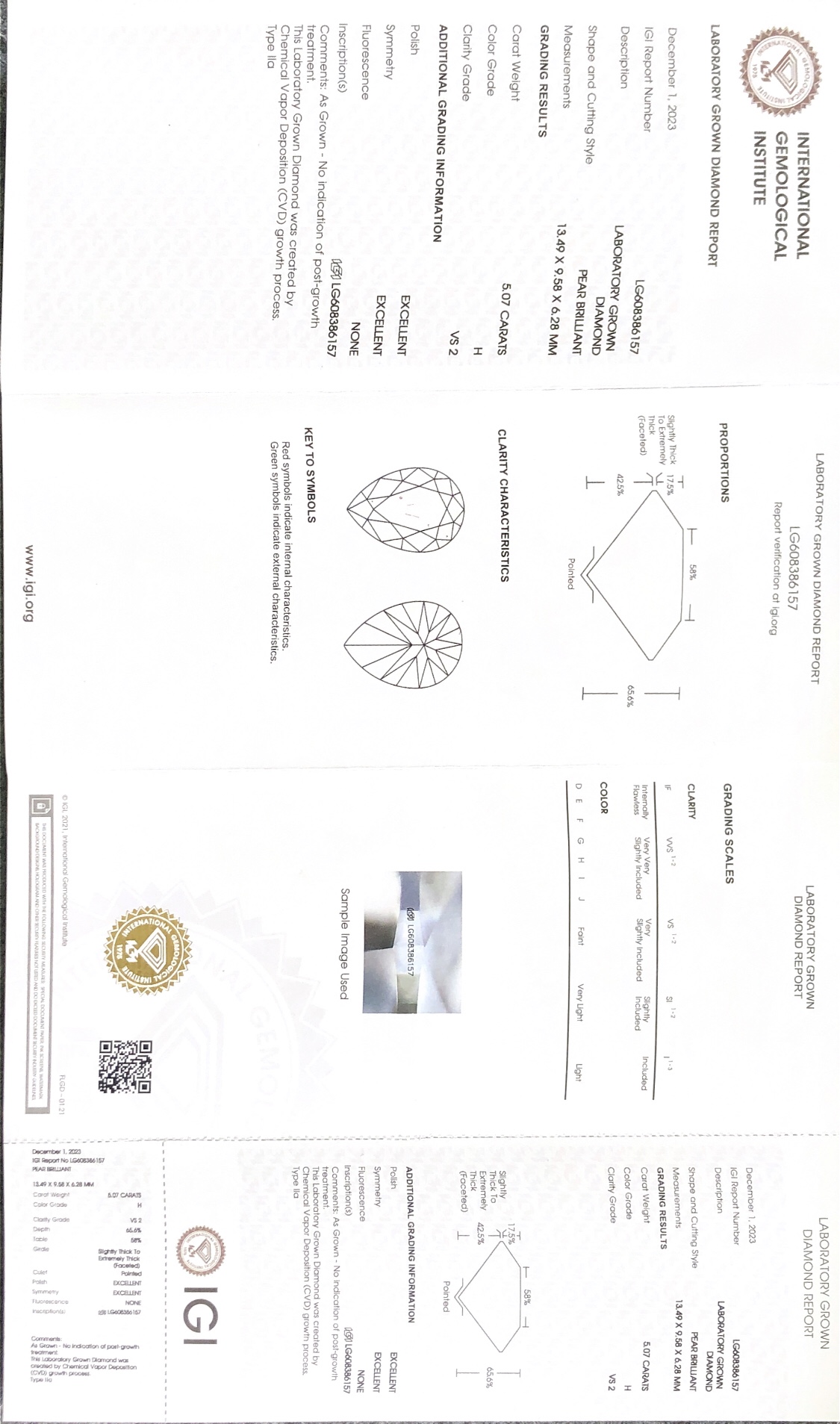 6ct lab grown diamond at Wholesale Prices | Messi Jewelry 8